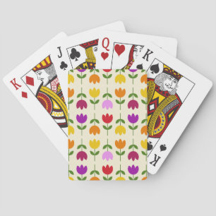 Jeu De Cartes Style scandinave coloré sur Crm Flower Motif