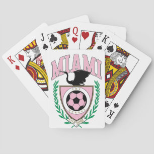 Jeu De Cartes Style Varsity de football de Miami