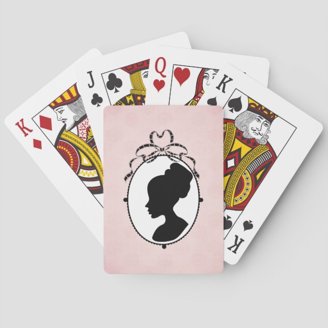 Jeu De Cartes Style victorien 60s Caméo (dos)