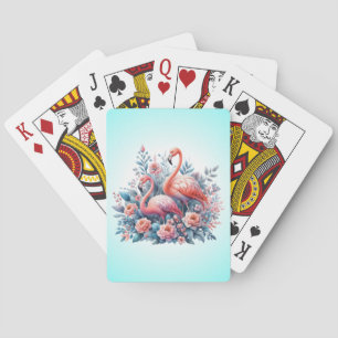 Jeu De Cartes Sublimation Flamant rose