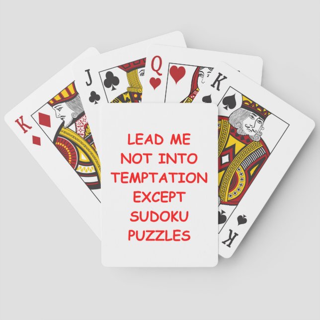 Jeu De Cartes sudoku (dos)