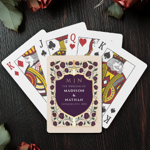 Jeu De Cartes Suggérer Royal Sword Shield Wedding Favoriser