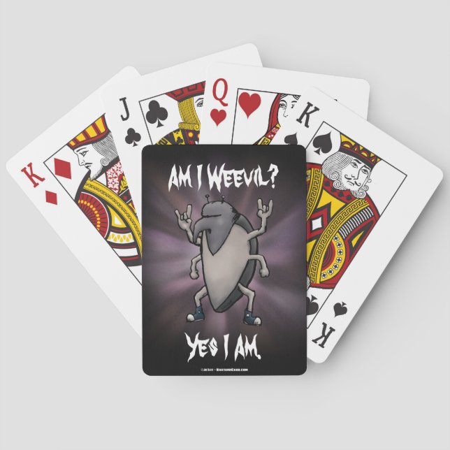 Jeu De Cartes Suis-je Webad Heavy Metal Cartoon (dos)