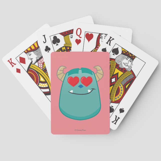 Jeu De Cartes Sulley Emoji (dos)