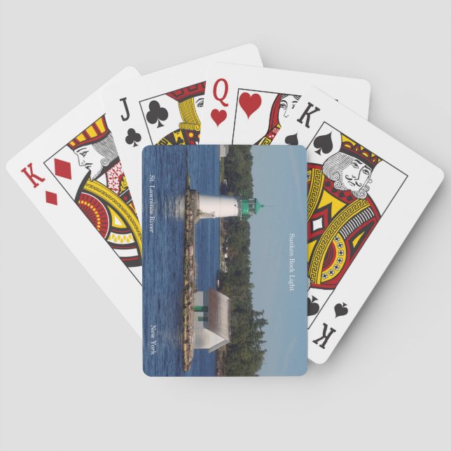Jeu De Cartes Sunken Rock Light joue aux cartes (dos)