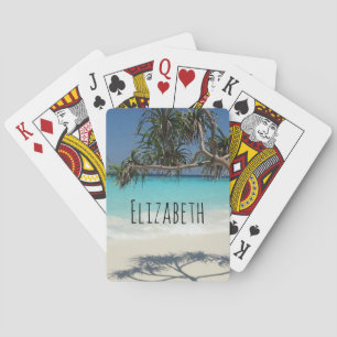 Jeu De Cartes Sunny Tropical Beach Ocean Paradise