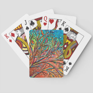 Jeu De Cartes Sunrise Treetop Birds II