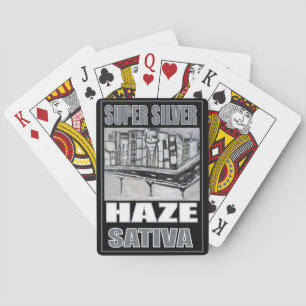 JEU DE CARTES SUPER SILVER HAZE SATIVA
