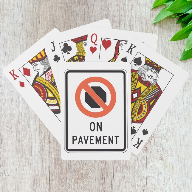 Jeu De Cartes Sur le panneau de trottoir Jouer aux cartes (Créateur téléchargé)