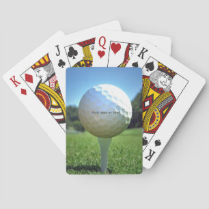Jeu De Cartes Sur le Tee Golf