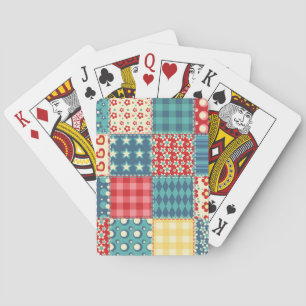 Jeu De Cartes Surface composée vintage : motif arrière - plan pa