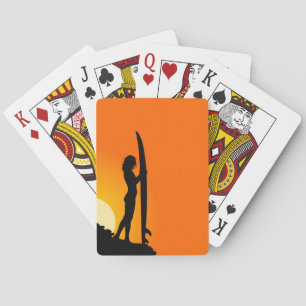 Jeu De Cartes Surfer Girl Jouer des cartes