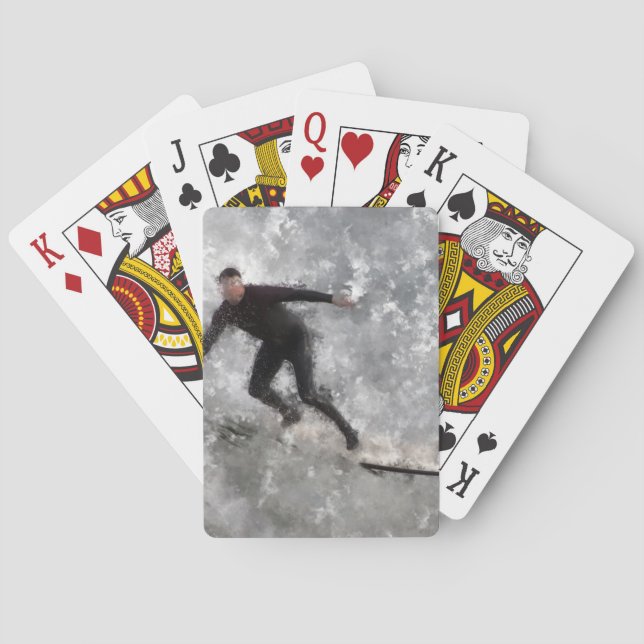 Jeu De Cartes Surfer Jouer des cartes (dos)