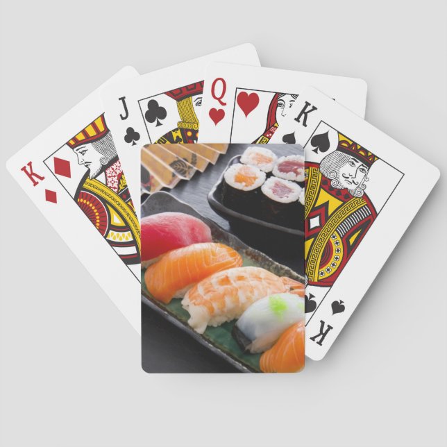 Jeu De Cartes Sushi et rouleaux (dos)