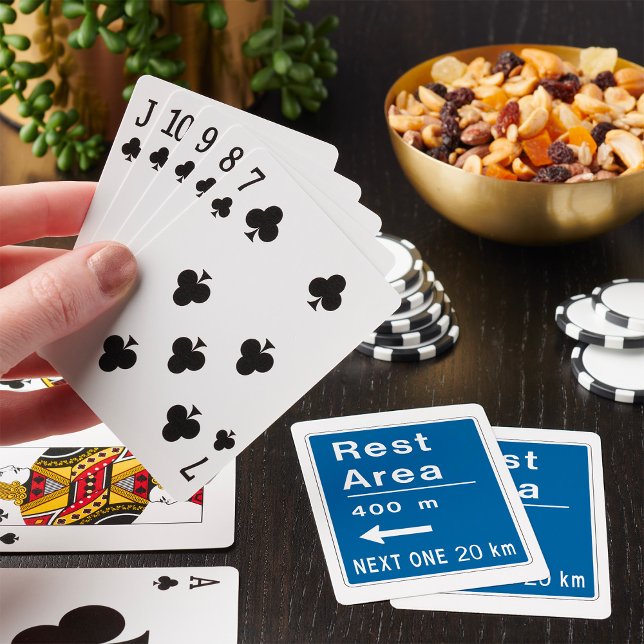 Jeu De Cartes Symbole du chemin de gauche de la zone de repos 40 (Créateur téléchargé)