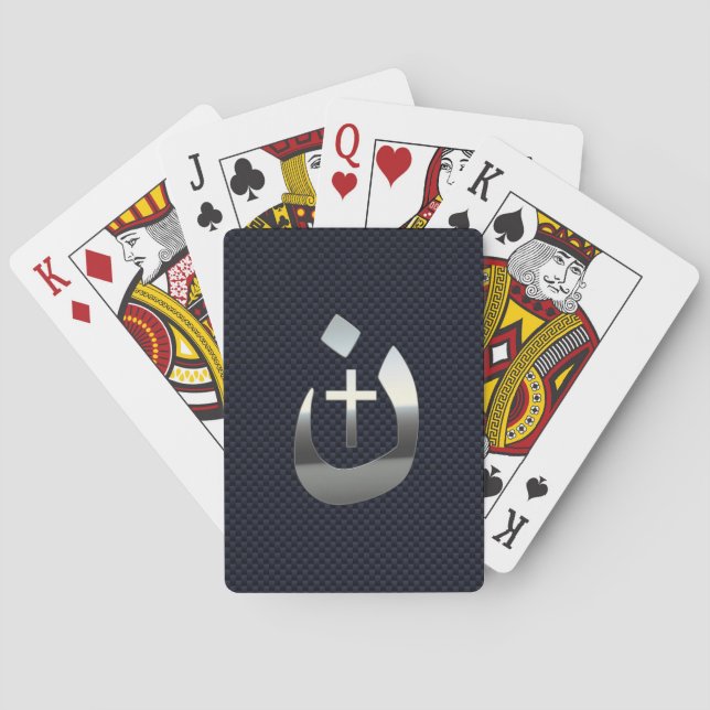 Jeu De Cartes Symbole spirituel chrétien nazaréen (dos)