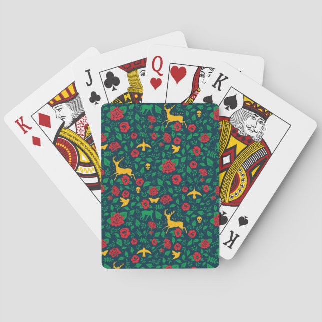 Jeu De Cartes Symboles de la vie de Frida Kahlo | (dos)