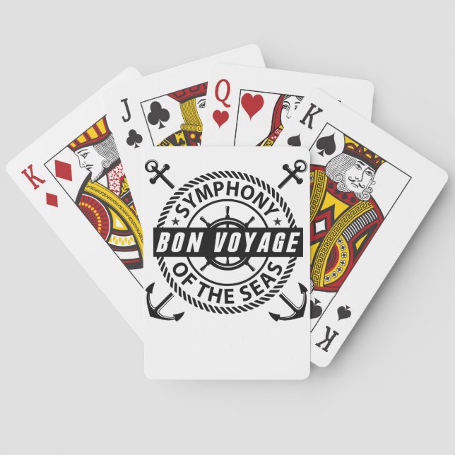 Jeu De Cartes Symphonie des cartes marines (dos)