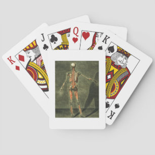 Jeu De Cartes Système Musculaire Profond de l'Arrière du Corps,