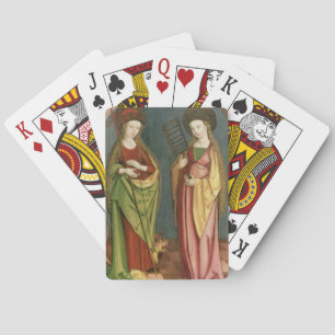 Jeu De Cartes T32982 St. Margaret d'Antioche et St. Faith, c.15