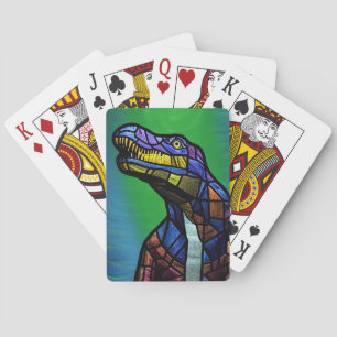 Jeu De Cartes T-Rex Roi Des Dinosaures