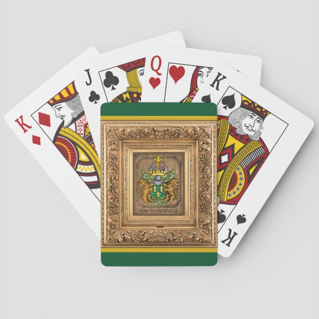 Jeu De Cartes T-shirt de la famille Van Westervelt (dos)