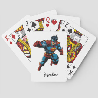 Jeu De Cartes t-shirt superhero