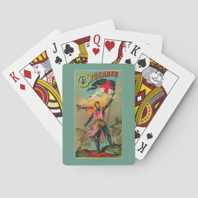 Jeu De Cartes Tabac LabelPetersburg, VA de croisé (dos)