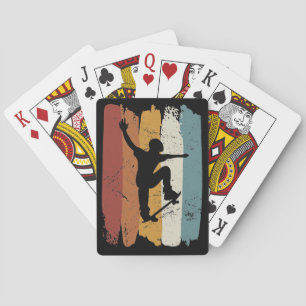 Jeu De Cartes Tableau de bord vintage rétrograde