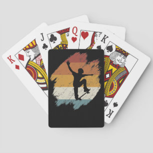 Jeu De Cartes Tableau de bord vintage rétrograde