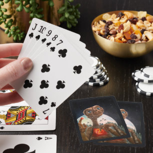 Jeu De Cartes Tableau de portrait Alien par Alfred Fox