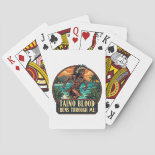Jeu De Cartes Taino Warrior Porto Rico Indigène Caraïbes
