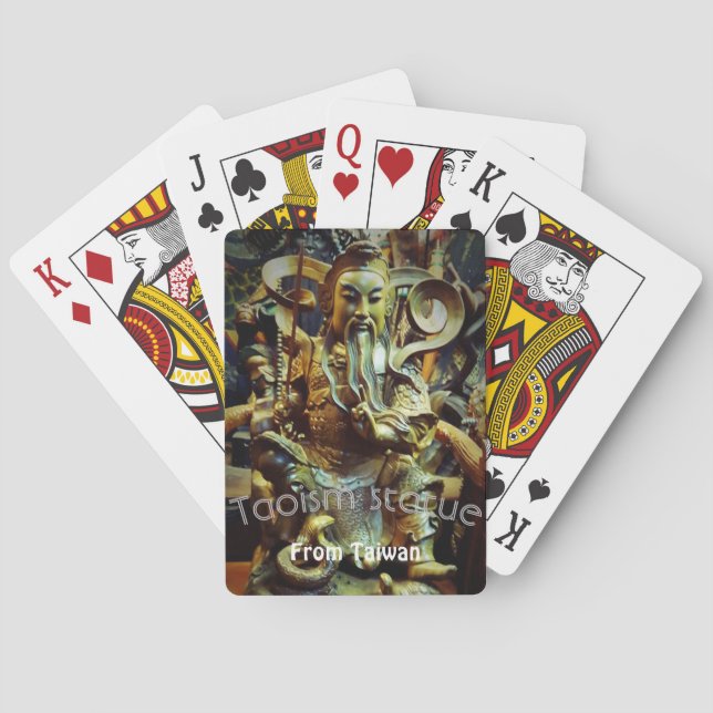 Jeu De Cartes Taïwan Jouant aux cartes (dos)