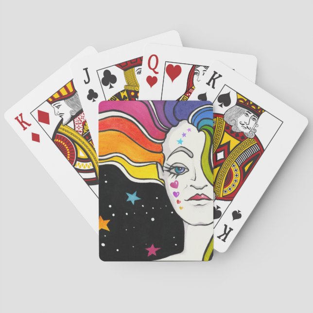 Jeu De Cartes Tallulah Pop Art Diva (dos)