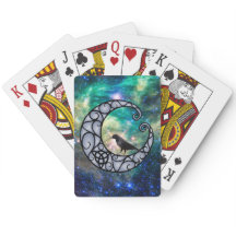 Tarot céleste et corbeau