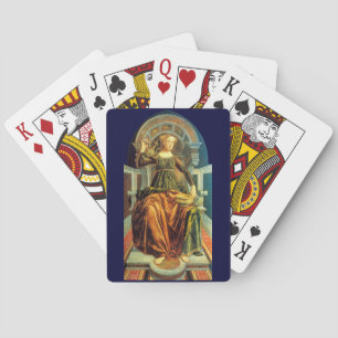 JEU DE CARTES TAROTS DE RENAISSANCE ANTIQUE 14 / TEMPÉRANCE