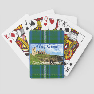 Jeu De Cartes Tartan du château de Hay Clan écossais