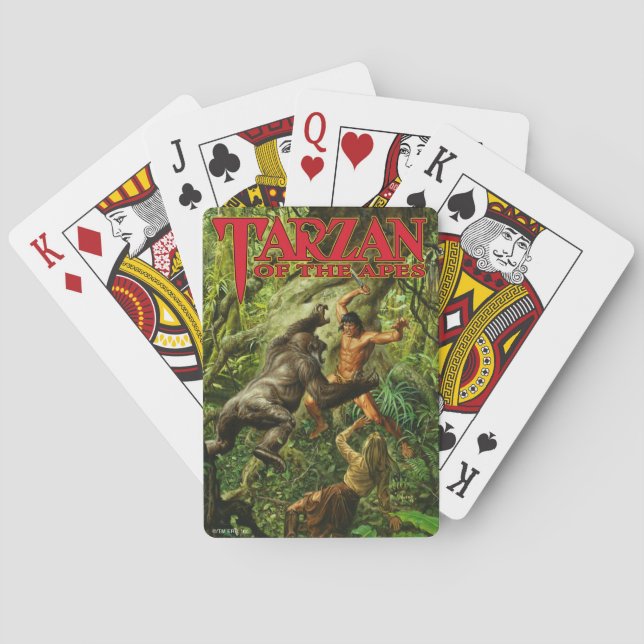 Jeu De Cartes Tarzan des cartes de jeu Apes™ (dos)