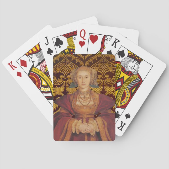 Jeu De Cartes Team Cleves - Reine Anne de Cleves (dos)