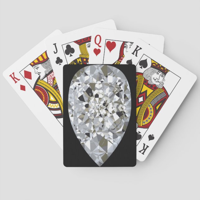 Jeu De Cartes Teardrop Diamond Bicycle® Play (dos)
