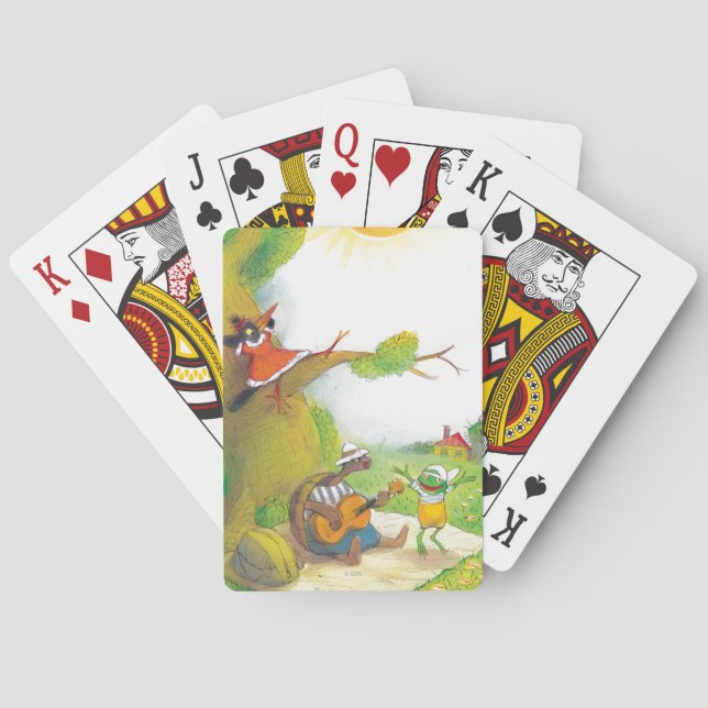 Jeu De Cartes Ted, Ed et Caroll Le Pique-nique 1 (dos)