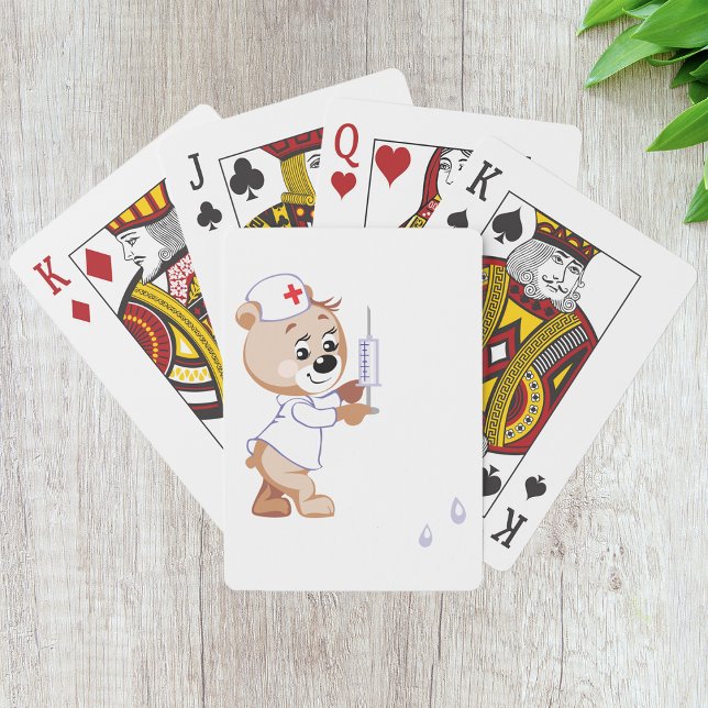 Jeu De Cartes Teddy Bear Nurse Jouer Cartes (Créateur téléchargé)