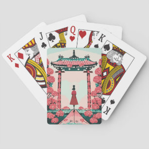 Jeu De Cartes Temple japonais