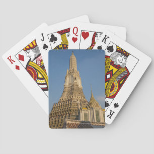 Jeu De Cartes temple Wat Arun à Bangkok en Thaïlande