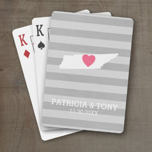 Jeu De Cartes Tennessee Carte Accueil État Amour Facultatif Coeu
