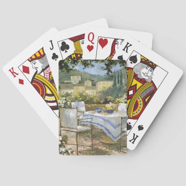 Jeu De Cartes Terrasse de la Toscane (dos)