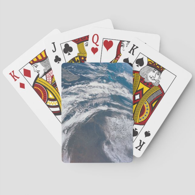 Jeu De Cartes Terre De L'Appareil Spacecraft Apollo 12. (dos)