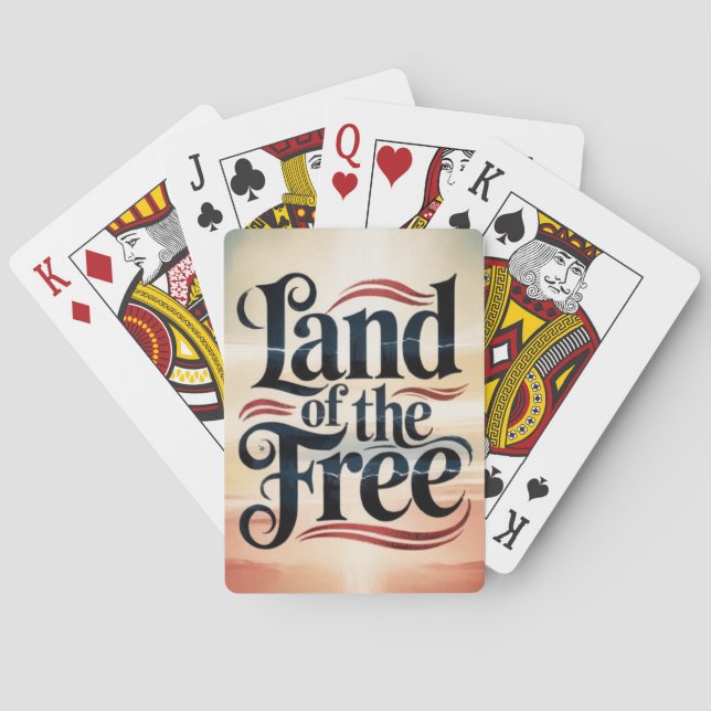 Jeu De Cartes Terre des Libres (dos)