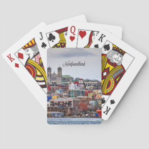 Jeu De Cartes Terre-Neuve, photo de paysage urbain,
