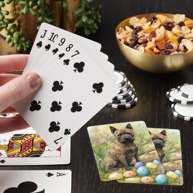 Jeu De Cartes Terrier de la baie de Chesapeake avec vacances de  (In Situ)